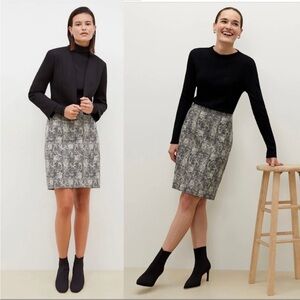 MM Lafleur NoHo Crackle Straight Pencil Skirt New Size 2X